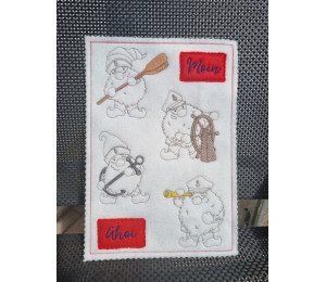 Stickdatei - Seebär Gnom 5